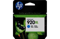 HP 920XL High Yield Cyan Original Ink Cartridge (CD972AE).